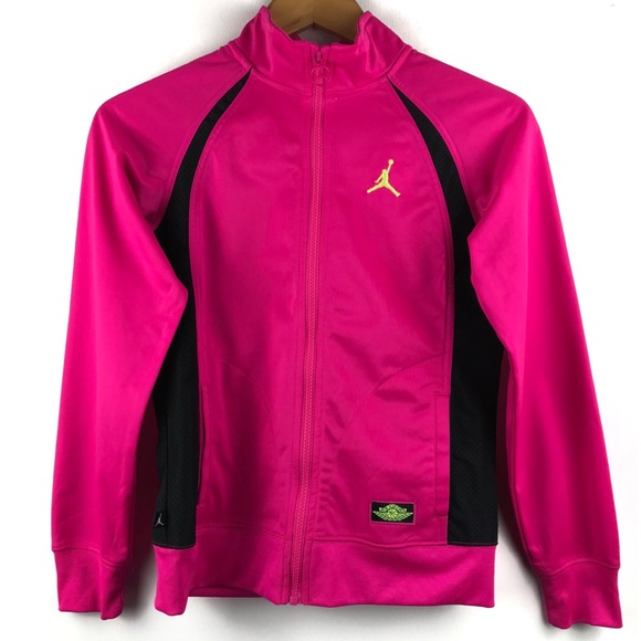 pink jordan jacket